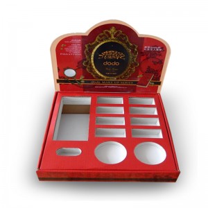 Kundenspezifische Druck-Ausstellungs-Standplatz-Pappe für das Abkühlen von Flaschen