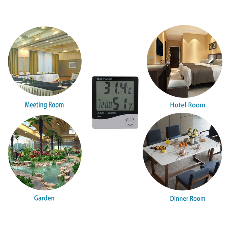 Indoor-Multifunktions-Qualitäts-Thermometer und Hygrometer