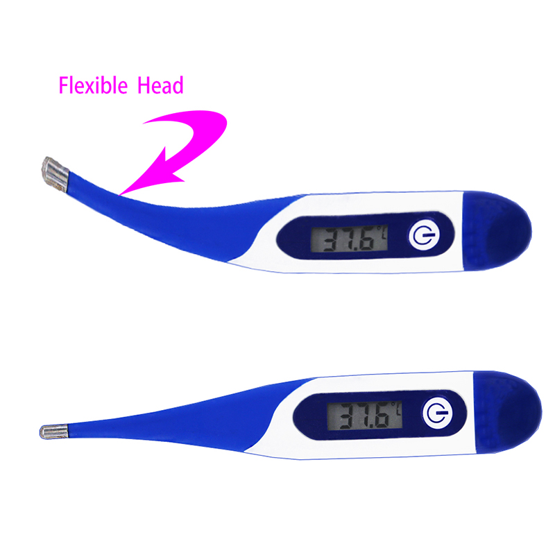 Medizinisches elektronisches Thermometer-Mund-Temperatur 30 Sekunden, die einfaches genaues und Rektalthermometer mit Fieber-Indikator lesen