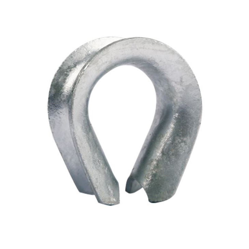 Galvanisierter Stahl K-3 Fingerhut für Faserseil