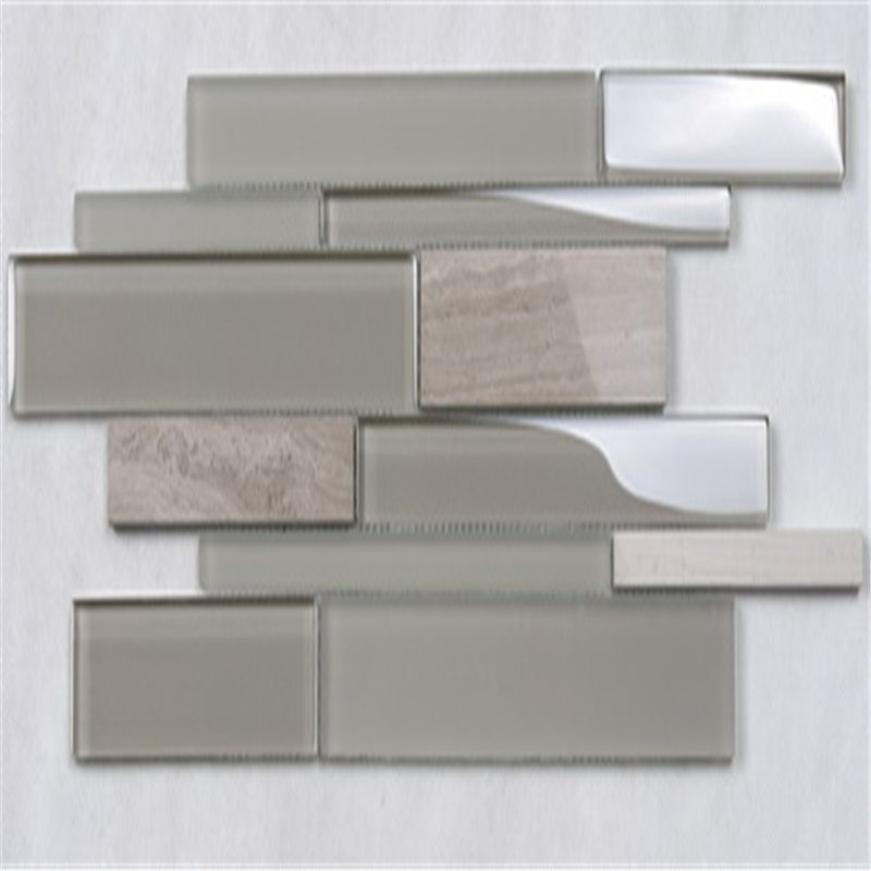 HSD132 Moderne dekorative Streifen Küche Glas Keramik Backsplash Wandfliese
