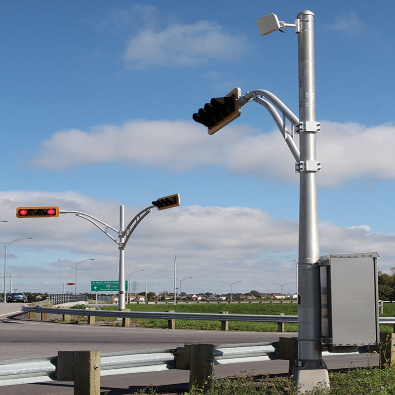 Galvanisiertes Verkehrszeichen Pole