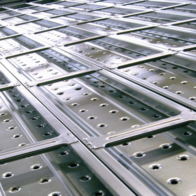 210 Breite galvanisierte Scaffold-Metallplanke mit 10 Millimeter-Loch