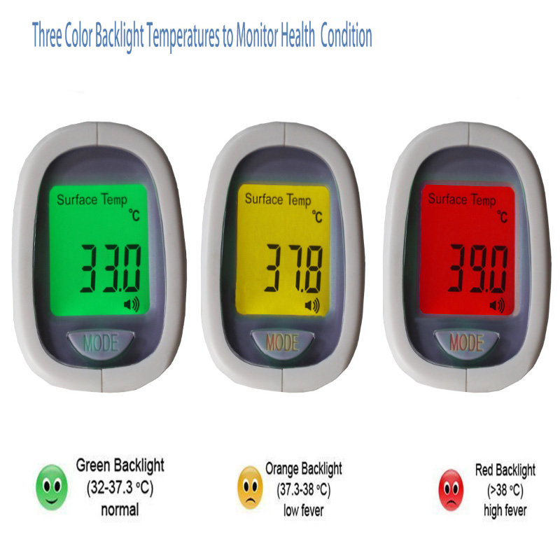 Ausgewählte Qualität Elektronische Temperatur des menschlichen Körpers Infrarot-Thermometer