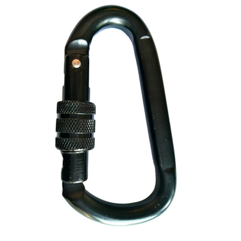 Aluminiumkarabiner mit Drahtgitter AC-03