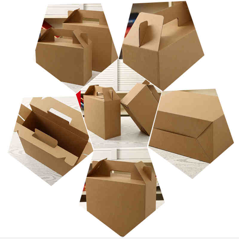 Graues Papier individuell bedruckte dekorative Verpackung Versandkarton