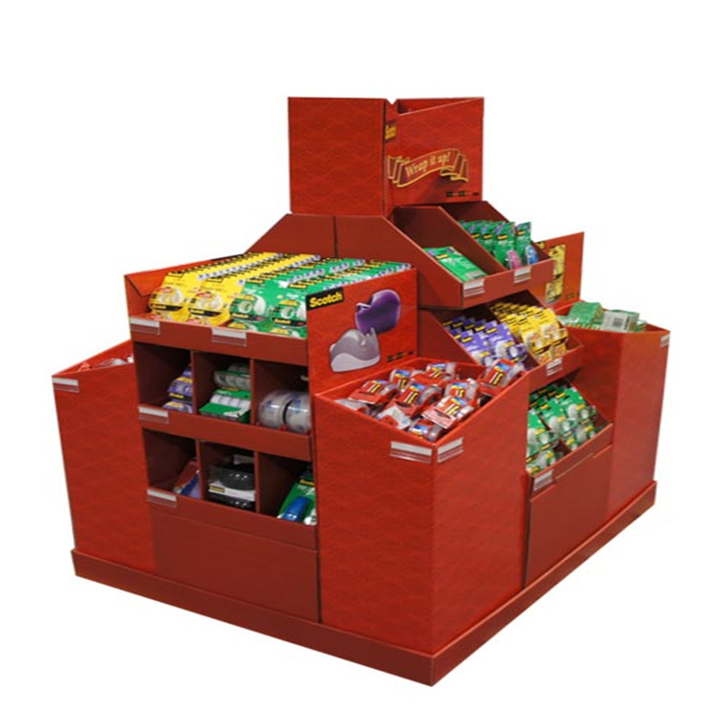 Karton benutzerdefinierte Spielzeug montiert Supermarkt Palette Palettenstand