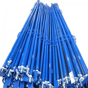 Gerüstwand Push Pull Prop blau lackiert