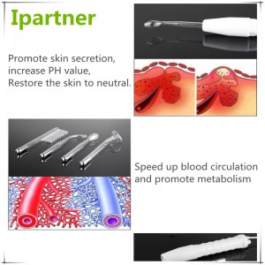 Heißer Verkauf bewegliches D'arsonval Hochfrequenz für Festlichkeitsakne und Haarausfall