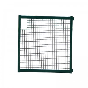 Braze Welding Gate Pulverbeschichteter Zaun