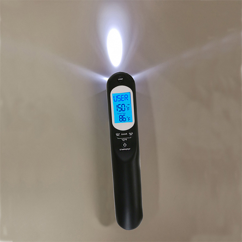 Qualität Chinesisches Neues Produkt Kochen Küche Lebensmittel Voice Digital Thermometer mit Taschenlampe und USB