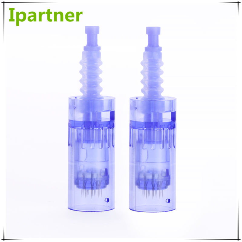 Ipartner 10er Set Ersatz 12-Pin Nadeln für Derma Pen Stamp EO sterilisiert