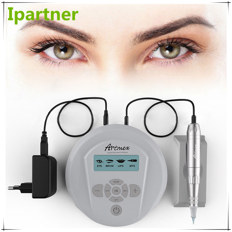 Ipartner Artmex V6 Tattoo Machine Permanent Makeup Augenbrauen Lip Mikropigmentierung MTS PMU