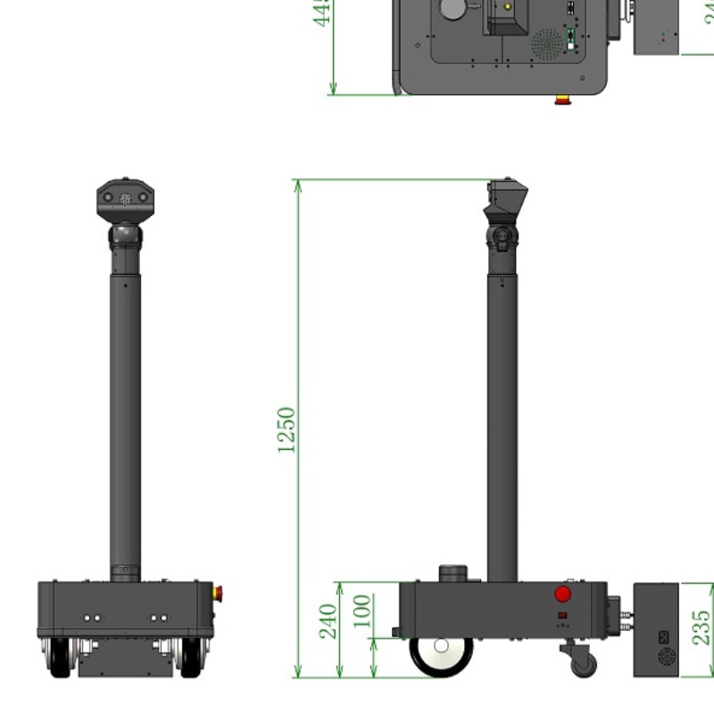 MR9 IDC Patrol-Roboter für Rechenzentren