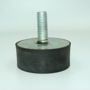 Kundenspezifischer Gummidämpfer mit Schraube für Maschinen