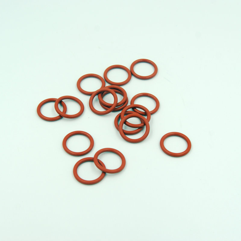 Hitzebeständiger roter FKM-Gummi-O-Ring für Automotoren