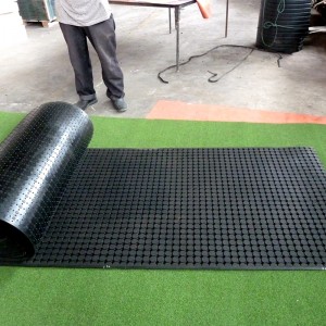 Hochwertige Nitrilkautschuk-Bodenringmatte für Gras