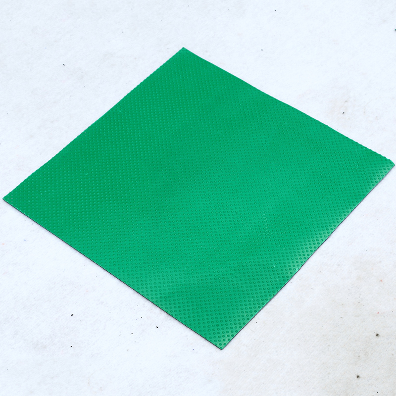 Anti-Abrasive grüne Farbe Gerippte Gummibodenmatte für Werkbank