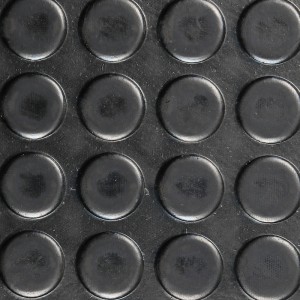 Feuerfeste runde Punktgummiblattrolle für Krankenhäuser