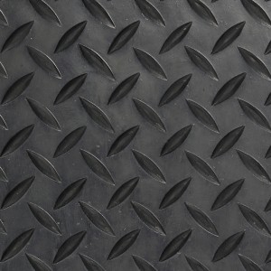 Stabiles Blech aus Schildpattmuster-Kanal-Kuhbett aus Gummi für landwirtschaftliche Zwecke