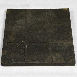 Elastische handelsübliche Gummi-Bodenfliese für Basketballplatz