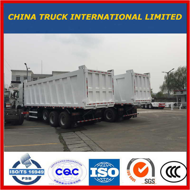 China 12-Rad Sinotruk 8 * 4 12 Räder HOWO A7 Dump Truck Preis Verkauf