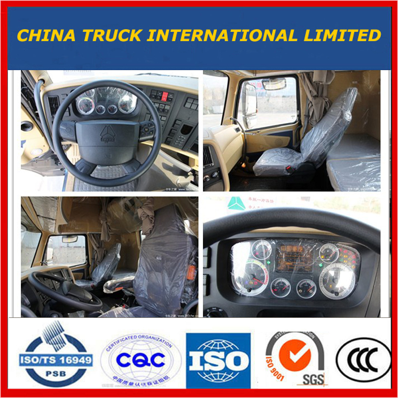 China 12-Rad Sinotruk 8 * 4 12 Räder HOWO A7 Dump Truck Preis Verkauf