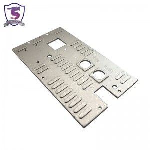 Abdeckplatte aus Metall für elektronische Geräte