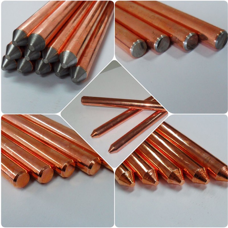 Hochwertige Kupferplattierte Stahlerdungsstange, Kupfergebundene Erdstange