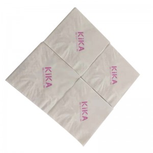 Qualitäts-kundenspezifisches Logo Druckpapierservietten-Hotel und Restaurant-natürliche Serviette