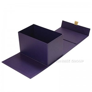 Eleganter Luxuspapierdruckfalten-Magnetverschlusskasten