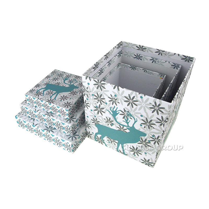 Custom Design Weihnachtsgeschenk Verpackung Tortenschachtel