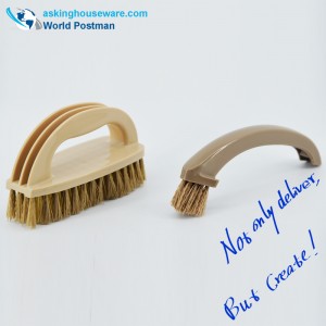 Akbrand Abnehmbare Schrubbbürste Gewölbter Griff