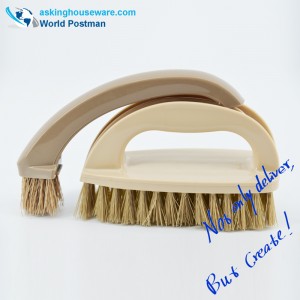 Akbrand Abnehmbare Schrubbbürste Gewölbter Griff