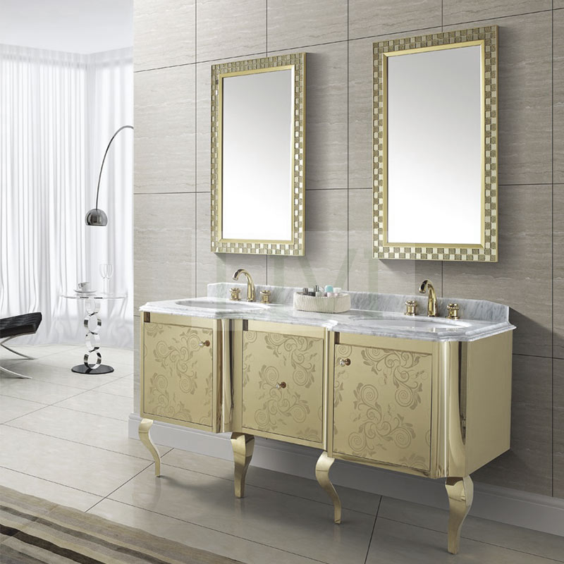 201 304 klasse 4x8 - spiegel ende gold spiegel rostfrei­stalilwand dekoration