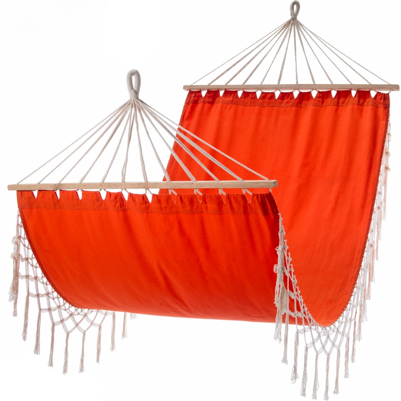 indoor - outdoor mit stoff hängematte klöppeln - 100% handgefertigt oder baumwolle hängematte mit hölzernen bar