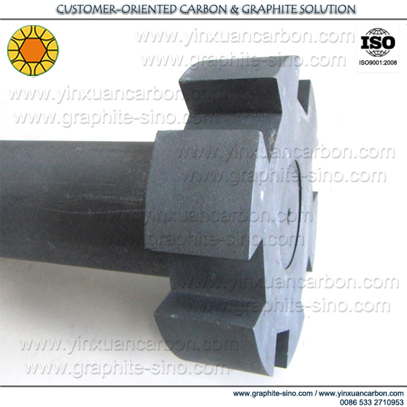 graphit entgasung rotor und schacht
