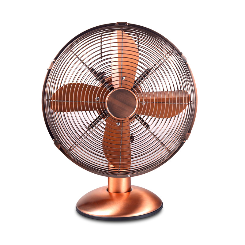 retro - 12 - inch electric mächtige metalltisch fan