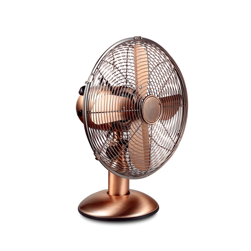retro - 12 - inch electric mächtige metalltisch fan