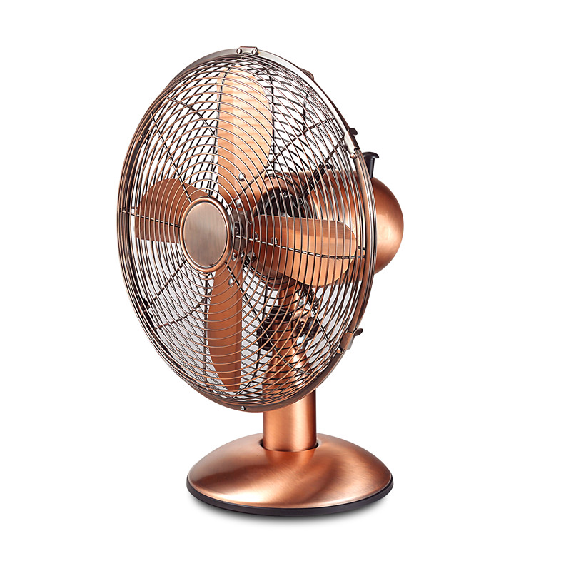 retro - 12 - inch electric mächtige metalltisch fan