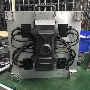 p8.928 outdoor dancefloor - bühne - / led - wand geführt.