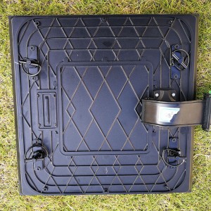 Aluminiumgehäuse IP67 Front-Service-Außenschirm für feste Installation und Vermietung