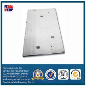 Large Size Aluminium Plate gut Finish cnc Bearbeitungsteile Fertigungsservice