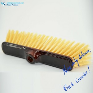 Akbrand-Kunststoffbesen mit beschichteter Bürstenplatte