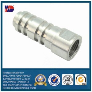 Edelstahl Aluminium Metall Präzisions-CNC-Drehteile