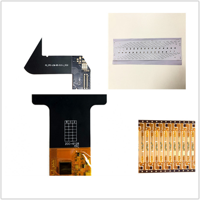 FPC für Touch Panel / FPC für LED / Goldfinger Vergoldete Versteifung FPC OEM Flexible PCB Flexible Leiterplatte