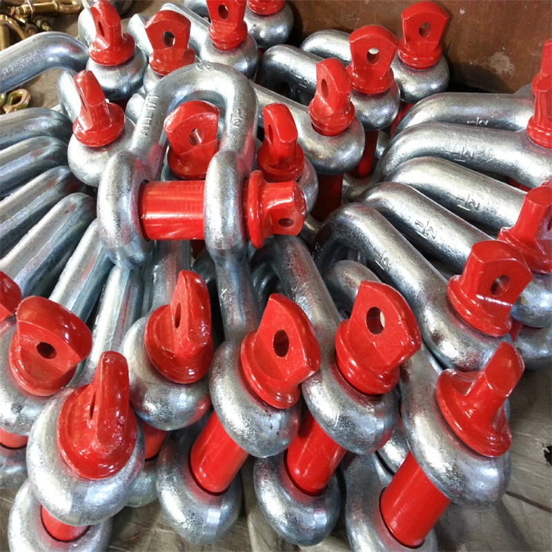 Gesenkgeschmiedeter US-G209-Bolzenschäkel / Marine-Schäkel