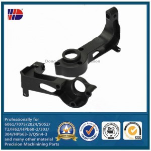 hochpräzise CNC-Bearbeitungsteile aus Aluminium mit Sandstrahl und Anoidze