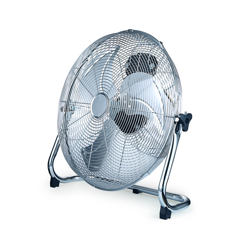 18inch elektrisches tragbares Haushaltsmetallgebläse aus Metall mit starkem Windmetallventilator mit drei Messern