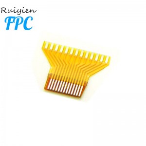 OEM Gold Finger Flexible FPC Herstellung Kleine FPC Universal Fernbedienung Fingerprint sensor Flexible Leiterplatte